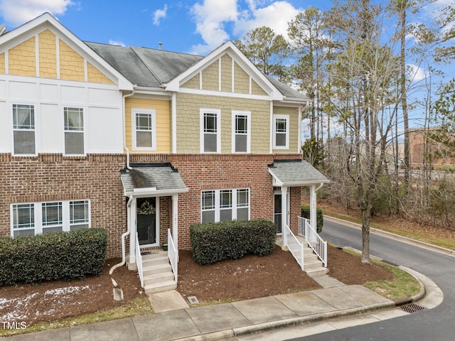 view of townhome / multi-family property