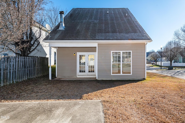 view of back of house