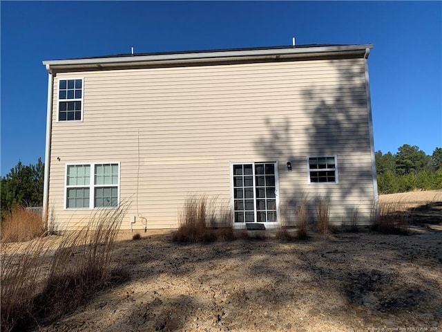 view of rear view of house