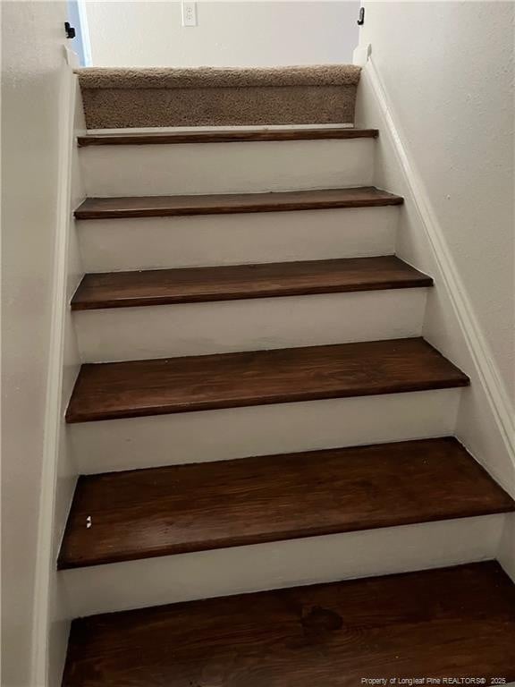 view of staircase