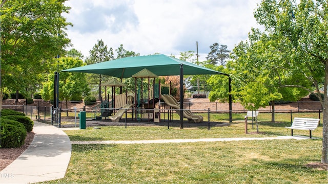 view of playground