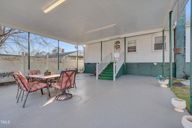 view of patio