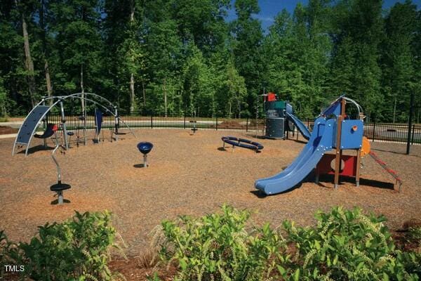 view of jungle gym