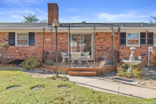 view of ranch-style home