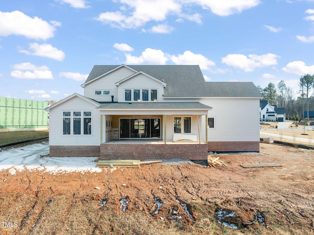 view of rear view of house