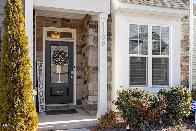 view of property entrance