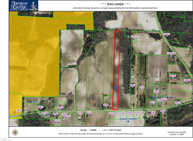 TractOne Tart Town Road, Dunn NC, 28334 land for sale