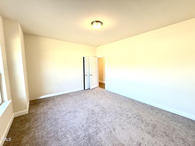 spare room with carpet