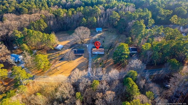 aerial view