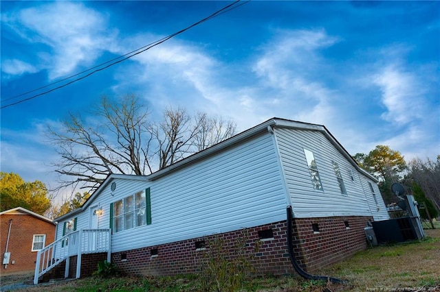 view of property exterior