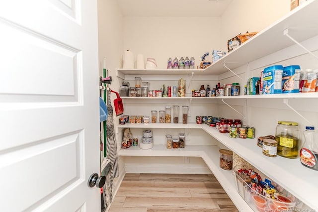 view of pantry