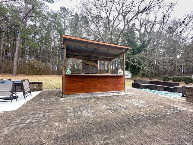 view of patio