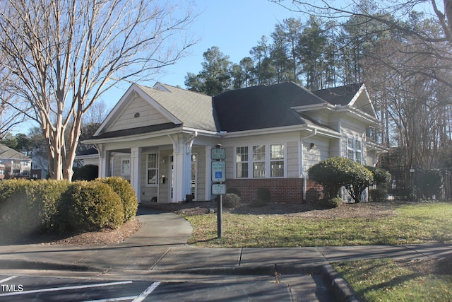 view of bungalow