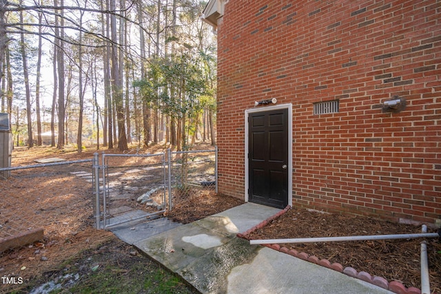 view of property entrance