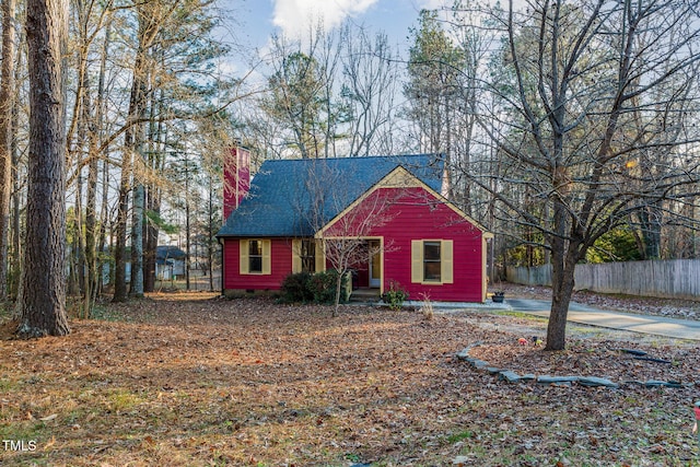 view of front of house