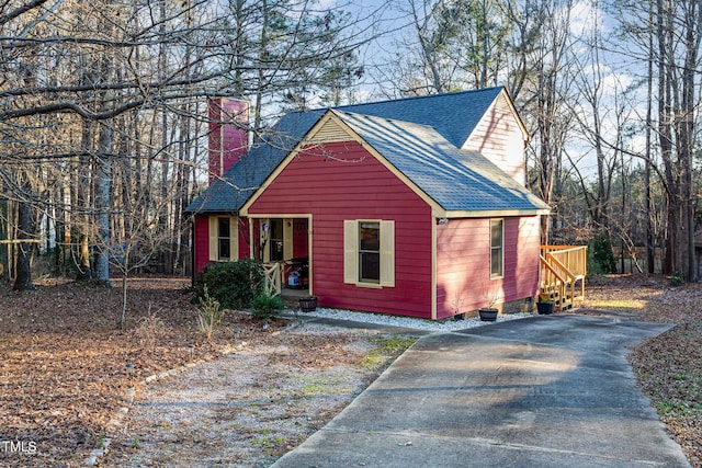 view of bungalow