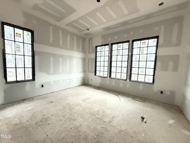 view of empty room