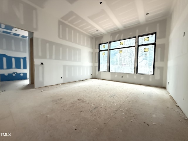 view of empty room