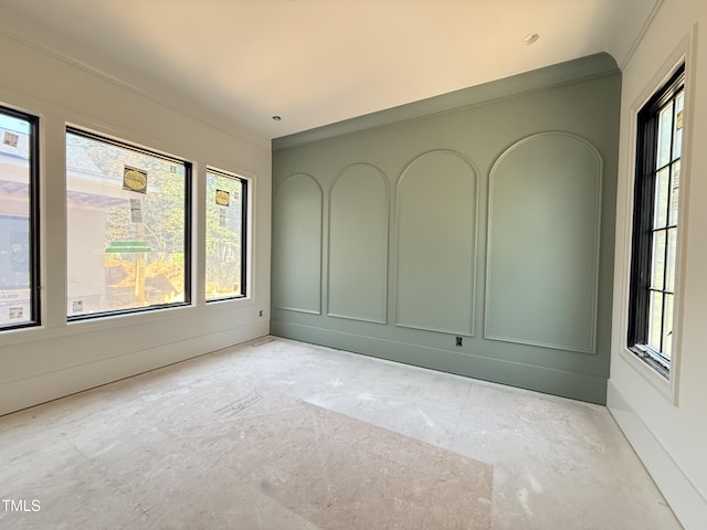 view of empty room