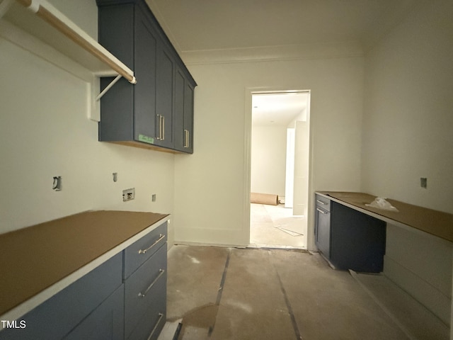 view of laundry room