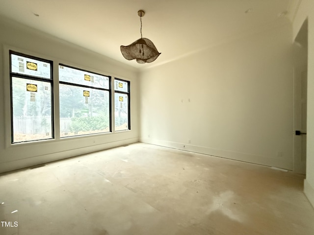 7013 Buckhead Dr, Raleigh, NC 27615 - unfurnished room featuring concrete flooring