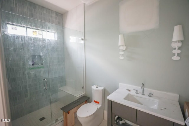 7013 Buckhead Dr, Raleigh, NC 27615 - full bathroom featuring a shower stall and vanity