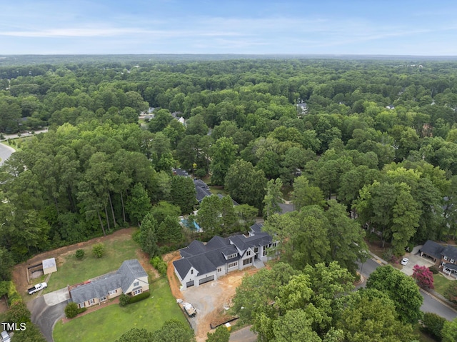 7013 Buckhead Dr, Raleigh, NC 27615 - drone / aerial view of a forest