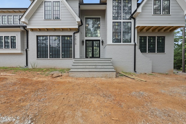 7013 Buckhead Dr, Raleigh, NC 27615 - view of front of home featuring brick siding and entry steps