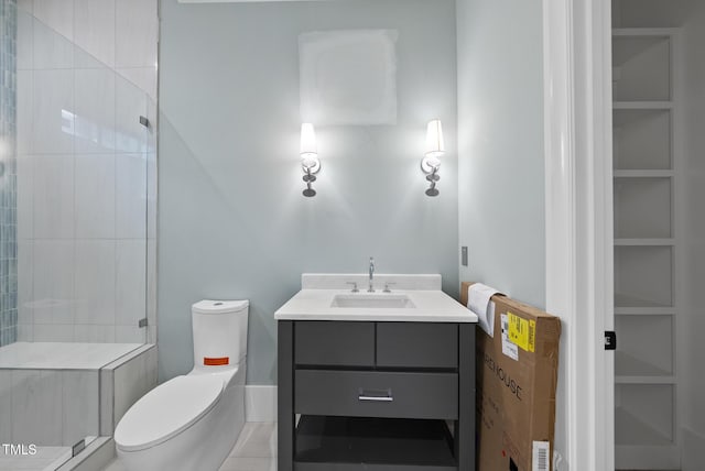 7013 Buckhead Dr, Raleigh, NC 27615 - bathroom with a stall shower and vanity