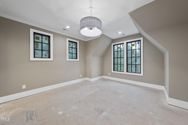 7013 Buckhead Dr, Raleigh, NC 27615 - bonus room featuring plenty of natural light and recessed lighting