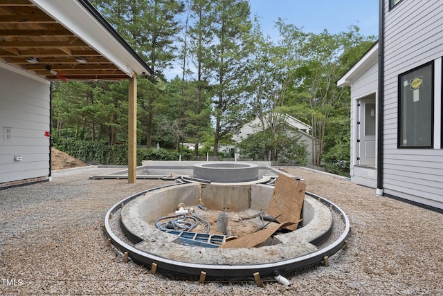 7013 Buckhead Dr, Raleigh, NC 27615 - view of yard featuring view of wooded area