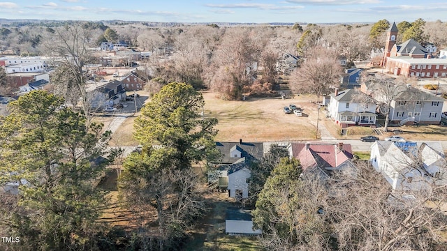 drone / aerial view