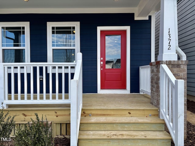 view of property entrance