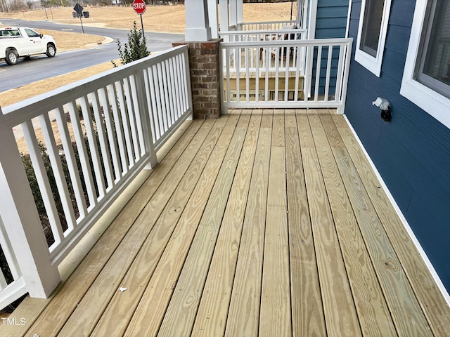 view of deck