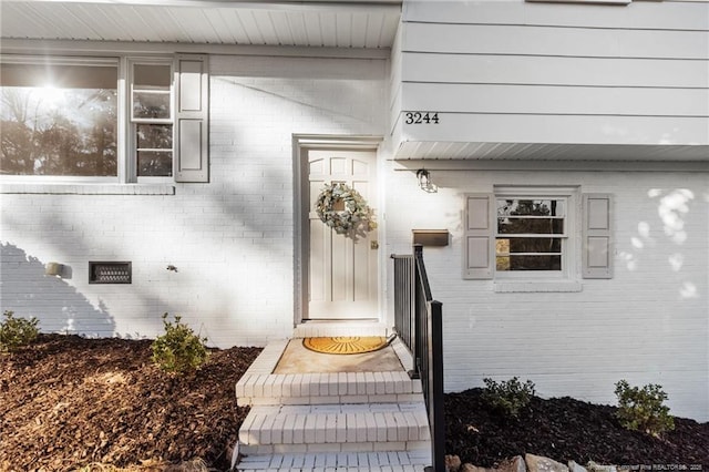 view of entrance to property