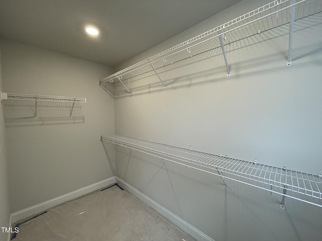 view of spacious closet