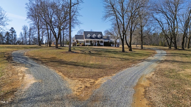 view of road