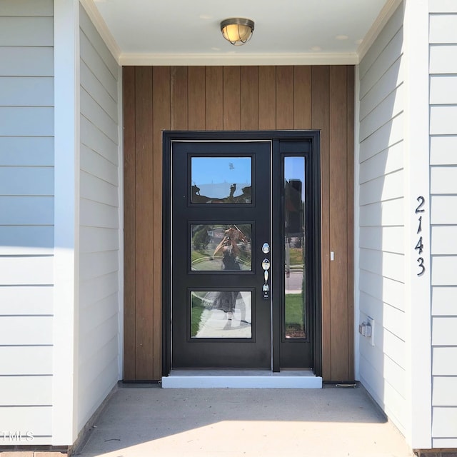 view of entrance to property