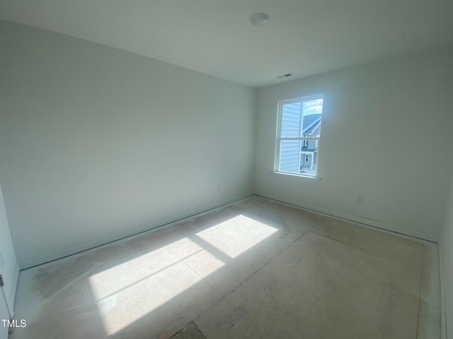 view of empty room