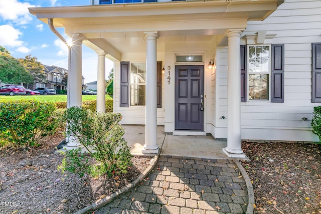 view of property entrance