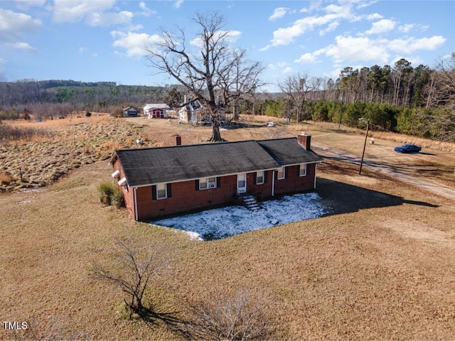 aerial view