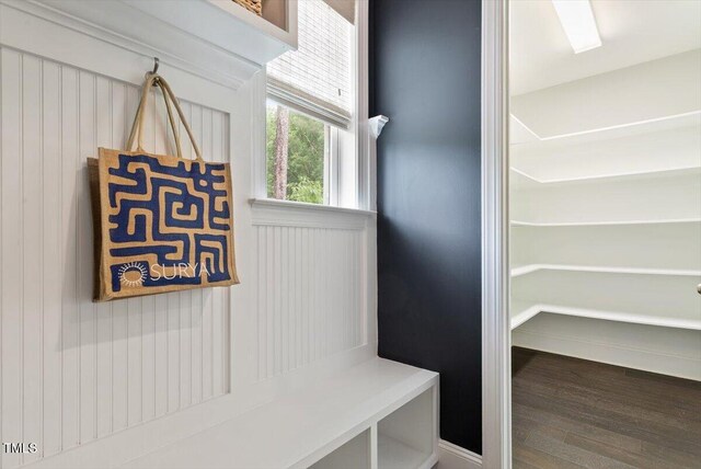 1141 Barley Stone Way, Raleigh, NC 27603 - mudroom featuring wood finished floors