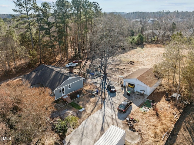 aerial view