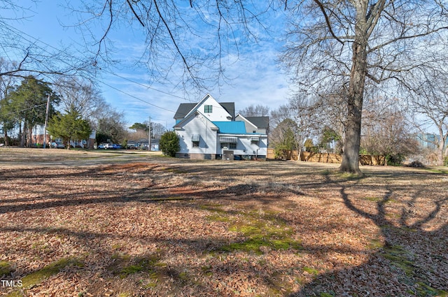 view of property exterior