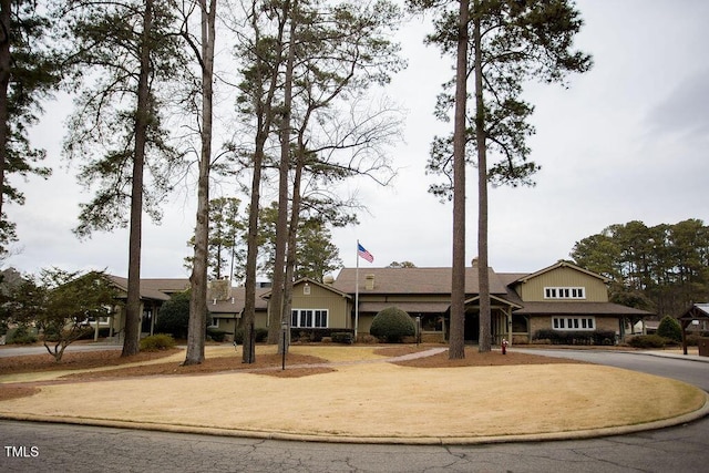 view of ranch-style home