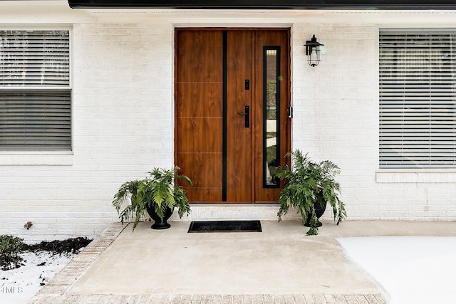 view of property entrance