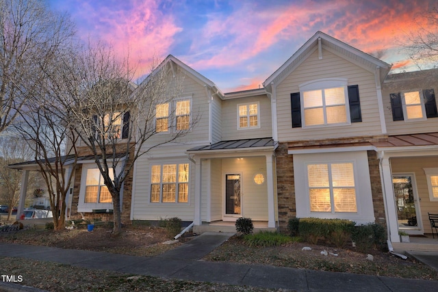 view of townhome / multi-family property