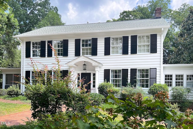 view of colonial house