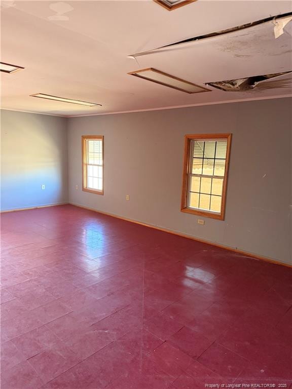 view of empty room