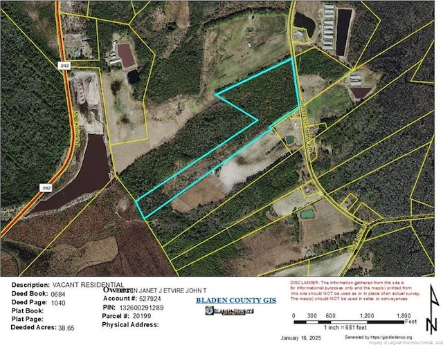 Culbreth-Smith Rd, Elizabethtown NC, 28337 land for sale